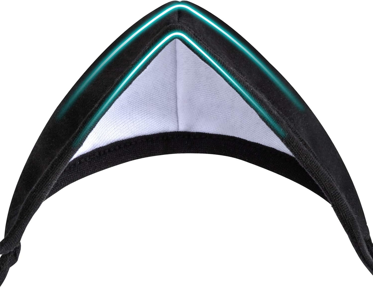 Pack 3 Dust Mouth Mask - All Cotton - Reusable Cloth Comfy Breathable Material Black Pack 3pcs - Image 4